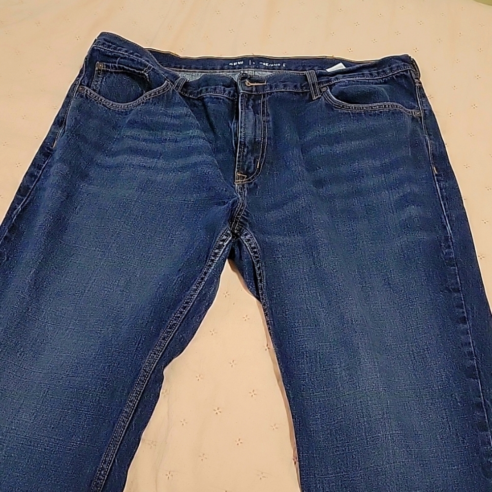 Old Navy Jeans Loose Dark Blue 42x30